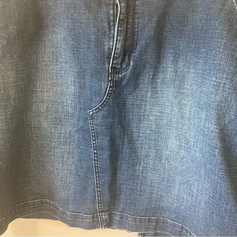 Glamour x Lane Bryant Denim Mini Skirt 22